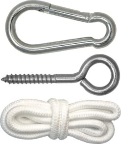 Metalen Ophangset Tot 160kg - Massieve Bevestiging Set Voor Hangstoel Hangmat - Plafond Wand Montage -Tuinmeubilair Verkoopwinkel 1013x1200