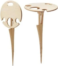 Merkloos Opvouwbare Wijntafel - Picknicktafel - Wijn Bijzettafel - Mannen Gadget - Vrouwen Cadeautjes - Moederdag Cadeautje - Bijzettafel Rond - Hout 5 Merkloos Opvouwbare Wijntafel - Picknicktafel - Wijn Bijzettafel - Mannen Gadget - Vrouwen Cadeautjes - Moederdag Cadeautje - Bijzettafel Rond - Hout -Tuinmeubilair Verkoopwinkel 1062x1200 1