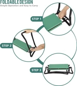 Uten - Kniebankje Tuin - Knie Steun - Tuinkruk Inklapbaar - Kniesteun Tuinieren - Kniekussen - Tot 150 Kg - Groen 16 Uten - Kniebankje Tuin - Knie Steun - Tuinkruk Inklapbaar - Kniesteun Tuinieren - Kniekussen - Tot 150 Kg - Groen -Tuinmeubilair Verkoopwinkel 1078x1200