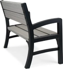 Keter Montero Tuinbank – 2-personen - 120x61x91cm - Grafiet -Tuinmeubilair Verkoopwinkel 1103x1200 1