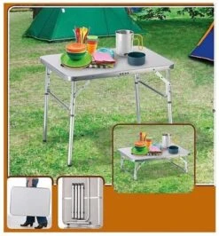 Camp Active Campingtafel - Opvouwbaar - 2 Hoogtes - 75 X 55 X 25-59 Cm -Tuinmeubilair Verkoopwinkel 1116x1200 1