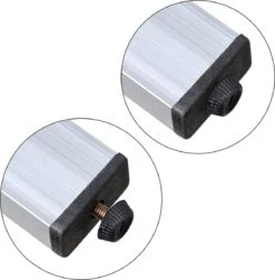 Casaria Polyrattan Tuinbank – 2 Zits UV-bestendig - Zwart -Tuinmeubilair Verkoopwinkel 1175x1200 1