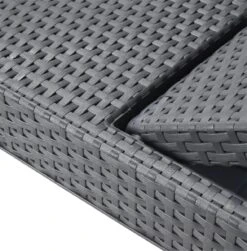 Allibert Jaipur Ligbed - 58x187,5x29 Cm - Grafiet -Tuinmeubilair Verkoopwinkel 1179x1200