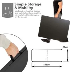 MaxxGarden Vouwtafel - Zwart - Rotanlook - 180x75x74 Cm 10 MaxxGarden Vouwtafel - Zwart - Rotanlook - 180x75x74 Cm -Tuinmeubilair Verkoopwinkel 1180x1200 2