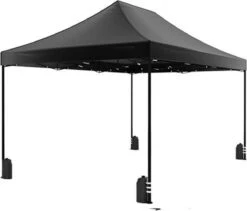 Easy Up 3x4,5m Zwart Luxe Partytent Opvouwbaar -Tuinmeubilair Verkoopwinkel 1200x1027 4