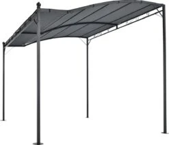 Pergola Tuinpaviljoen 300x250x243 Cm Antraciet Donkergrijs -Tuinmeubilair Verkoopwinkel 1200x1032 3