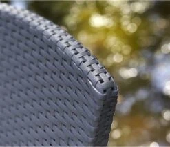 Allibert Vermont Verstelbare Tuinstoel - 64x68x107cm - Grafiet -Tuinmeubilair Verkoopwinkel 1200x1036