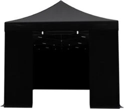 Easy Up 3x6m Zwart Luxe Partytent Opvouwbaar -Tuinmeubilair Verkoopwinkel 1200x1052 1