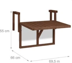 Relaxdays Balkontafel Inklapbaar - Klaptafel Balkon - Tafel Reling - Hangtafel Hout 20 Relaxdays Balkontafel Inklapbaar - Klaptafel Balkon - Tafel Reling - Hangtafel Hout -Tuinmeubilair Verkoopwinkel 1200x1060 2