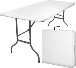 MaxxGarden Klaptafel - Inklapbare Tafel - Opvouwbare Tuintafel - Weerbestendig - Inclusief Handvat - 180x70x74 11 MaxxGarden Klaptafel - Inklapbare Tafel - Opvouwbare Tuintafel - Weerbestendig - Inclusief Handvat - 180x70x74 -Tuinmeubilair Verkoopwinkel 1200x1085 1