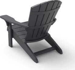 Keter Troy Adirondack Tuinstoel - 81x80x96,5cm - Grafiet -Tuinmeubilair Verkoopwinkel 1200x1113