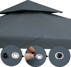 Casaria Paviljoen Lorca 3x3m - UV-bescherming 50+ Metaal - Antraciet 18 Casaria Paviljoen Lorca 3x3m - UV-bescherming 50+ Metaal - Antraciet -Tuinmeubilair Verkoopwinkel 1200x1127 2