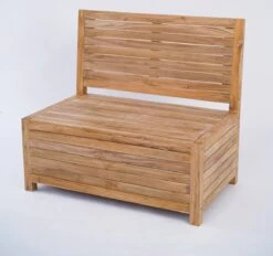 Kleine Teakhouten Tuinbank Met Opbergruimte - 100 X 60 X 90 Cm - Duurzaam Teakhout - Blijft Strak En Mooi - Sterke Constructie Om Lang Mee Te Gaan -Tuinmeubilair Verkoopwinkel 1200x1128 1