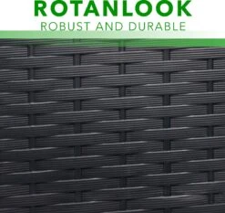 Opbergbox 310L UV-Bestendig Weerbestendig Wielen Tuinbox Rotan-look Antraciet -Tuinmeubilair Verkoopwinkel 1200x1131 3