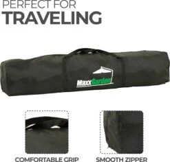 MaxxGarden Easy-up Partytent - 3x3m - Standaard - Waterdicht - Opvouwbaar - Inclusief Draagtas - Zwart 10 MaxxGarden Easy-up Partytent - 3x3m - Standaard - Waterdicht - Opvouwbaar - Inclusief Draagtas - Zwart -Tuinmeubilair Verkoopwinkel 1200x1146 4