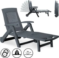 Casaria Ligstoel Zircone – Verstelbaar/Wielen Tot 120 Kg – Antraciet 13 Casaria Ligstoel Zircone – Verstelbaar/Wielen Tot 120 Kg – Antraciet -Tuinmeubilair Verkoopwinkel 1200x1184