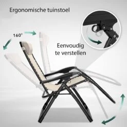 Sens Design Tuinstoel - Ligstoel Tuin - Beige -Tuinmeubilair Verkoopwinkel 1200x1200 1