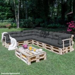 Beautissu Style – Palletkussen Set – 1x Zitkussen 120x80 Cm & 1x Rugkussen 120x40 Cm – Graphiet Grijs 15 Beautissu Style – Palletkussen Set – 1x Zitkussen 120x80 Cm & 1x Rugkussen 120x40 Cm – Graphiet Grijs -Tuinmeubilair Verkoopwinkel 1200x1200 1065