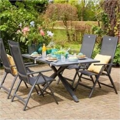 Hartman Aruba Aluminium Tuinstoel - Antraciet Verstelbaar -Tuinmeubilair Verkoopwinkel 1200x1200 122