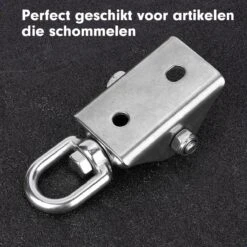 Luxe Ophangsysteem - 180° Schommelen, 360° Roteerbaar - Plafondhaak - Ophanghaak - Hangstoel Buiten - Hangstoel Binnen – Schommelstoel - Schommel - Bokszakken - RVS - Nederlandse Handleiding - 18 Luxe Ophangsysteem - 180° Schommelen, 360° Roteerbaar - Plafondhaak - Ophanghaak - Hangstoel Buiten - Hangstoel Binnen – Schommelstoel - Schommel - Bokszakken - RVS - Nederlandse Handleiding - -Tuinmeubilair Verkoopwinkel 1200x1200 20