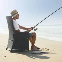 Allibert Vermont Verstelbare Tuinstoel - 64x68x107cm - Grafiet -Tuinmeubilair Verkoopwinkel 1200x1200 219