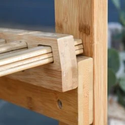 Outsunny Tuin Schommelstoel, Relaxstoel, Tuinstoel, Bamboe Multiplex Naturel 84A-171 -Tuinmeubilair Verkoopwinkel 1200x1200 227