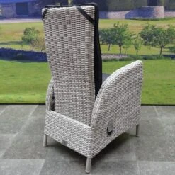 Menorca Dining Tuinstoel Verstelbaar Wit Grijs -Tuinmeubilair Verkoopwinkel 1200x1200 253