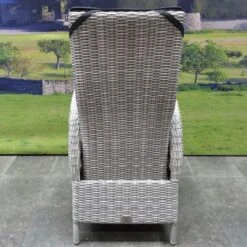 Menorca Dining Tuinstoel Verstelbaar Wit Grijs -Tuinmeubilair Verkoopwinkel 1200x1200 254