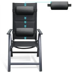 Casaria Tuinstoel Aluminium - 2 Stuks Inklapbaar - Antraciet 19 Casaria Tuinstoel Aluminium - 2 Stuks Inklapbaar - Antraciet -Tuinmeubilair Verkoopwinkel 1200x1200 280