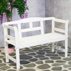 SenS-Line Friesen Tuinbank - Hout - Wit -Tuinmeubilair Verkoopwinkel 1200x1200 332