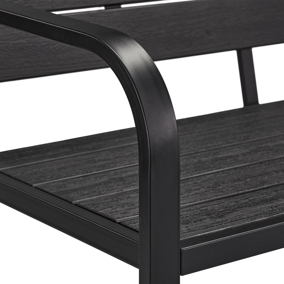 Relaxdays Tuinbank Met Kussen - 2 Zits Buitenbank Metaal - Balkonbank Kunststof - Voortuin 6 Relaxdays Tuinbank Met Kussen - 2 Zits Buitenbank Metaal - Balkonbank Kunststof - Voortuin - Afbeelding 6