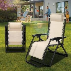 Sens Design Tuinstoel - Ligstoel Tuin - Beige -Tuinmeubilair Verkoopwinkel 1200x1200 4