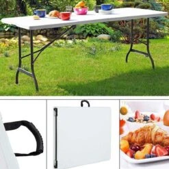 MaxxGarden Klaptafel - Inklapbare Tafel - Opvouwbare Tuintafel - Weerbestendig - Inclusief Handvat - 180x70x74 16 MaxxGarden Klaptafel - Inklapbare Tafel - Opvouwbare Tuintafel - Weerbestendig - Inclusief Handvat - 180x70x74 -Tuinmeubilair Verkoopwinkel 1200x1200 567