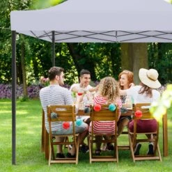 LifeGoods Partytent - 3x3 M - Zijwanden - Easy Up - Opvouwbaar - Waterdicht - Draagtas Met Wieltjes - Donkergrijs 15 LifeGoods Partytent - 3x3 M - Zijwanden - Easy Up - Opvouwbaar - Waterdicht - Draagtas Met Wieltjes - Donkergrijs -Tuinmeubilair Verkoopwinkel 1200x1200 690