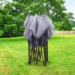 LifeGoods Partytent - 3x3 M - Zijwanden - Easy Up - Opvouwbaar - Waterdicht - Draagtas Met Wieltjes - Donkergrijs 19 LifeGoods Partytent - 3x3 M - Zijwanden - Easy Up - Opvouwbaar - Waterdicht - Draagtas Met Wieltjes - Donkergrijs -Tuinmeubilair Verkoopwinkel 1200x1200 694