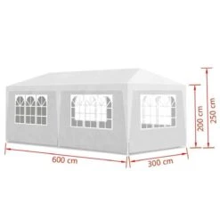 MaxxGarden Partytent - Paviljoen - 3x6m - Incl. Zijwanden - Waterdicht - Wit 16 MaxxGarden Partytent - Paviljoen - 3x6m - Incl. Zijwanden - Waterdicht - Wit -Tuinmeubilair Verkoopwinkel 1200x1200 718