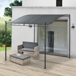 Pergola Tuinpaviljoen 300x250x243 Cm Antraciet Donkergrijs -Tuinmeubilair Verkoopwinkel 1200x1200 751