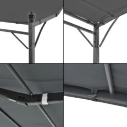 Pergola Tuinpaviljoen 300x250x243 Cm Antraciet Donkergrijs -Tuinmeubilair Verkoopwinkel 1200x1200 752