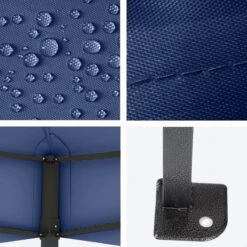 LifeGoods Partytent - 3x4.5 M - Easy Up - Opvouwbaar - Waterdicht - Draagtas Met Wieltjes - Donkerblauw 13 LifeGoods Partytent - 3x4.5 M - Easy Up - Opvouwbaar - Waterdicht - Draagtas Met Wieltjes - Donkerblauw -Tuinmeubilair Verkoopwinkel 1200x1200 809