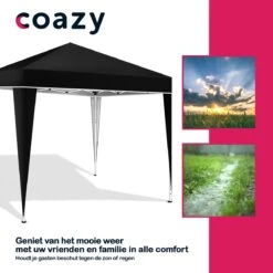 Coazy Waterdichte Partytent 3x3 Meter Opvouwbaar - Paviljoen - Easy Up - Pop-up Tent Met Haringen, Touw En Anti Slip Poten - Waterdicht - Partytenten Weerbestendig 11 Coazy Waterdichte Partytent 3x3 Meter Opvouwbaar - Paviljoen - Easy Up - Pop-up Tent Met Haringen, Touw En Anti Slip Poten - Waterdicht - Partytenten Weerbestendig -Tuinmeubilair Verkoopwinkel 1200x1200 815