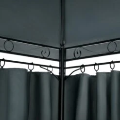 Casaria Paviljoen Topas 3x4m - UV-bescherming 50+ - Antraciet -Tuinmeubilair Verkoopwinkel 1200x1200 818