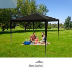 MaxxGarden Partytent - Paviljoen - 3x3 - Waterdicht - Zwart 13 MaxxGarden Partytent - Paviljoen - 3x3 - Waterdicht - Zwart -Tuinmeubilair Verkoopwinkel 1200x1200 825