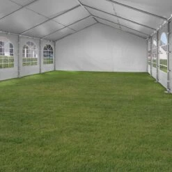 Hoogwaardige Partytent 3x6 M Van 240 G/m² PE Zeil Tuintent Feesttent Waterdicht In Wit -Tuinmeubilair Verkoopwinkel 1200x1200 854