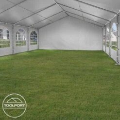 Hoogwaardige Partytent 3x6 M Van 240 G/m² PE Zeil Tuintent Feesttent Waterdicht In Wit -Tuinmeubilair Verkoopwinkel 1200x1200 856