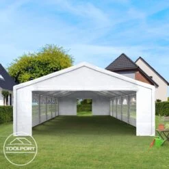 Hoogwaardige Partytent 3x6 M Van 240 G/m² PE Zeil Tuintent Feesttent Waterdicht In Wit -Tuinmeubilair Verkoopwinkel 1200x1200 861