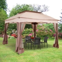 Outsunny Paviljoen Met Zijwanden Partytent Tuintent Popup 3,25 X 3,25 M Khaki 840-166 19 Outsunny Paviljoen Met Zijwanden Partytent Tuintent Popup 3,25 X 3,25 M Khaki 840-166 -Tuinmeubilair Verkoopwinkel 1200x1200 864