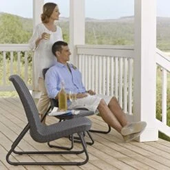 Keter Rio Balkonset - 3 Delig - Grafiet -Tuinmeubilair Verkoopwinkel 1200x1200 905