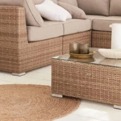 Premium Loungeset - VITTORIA - Rond Wicker– 5 Plaatsen, Naturel/beige 6 Premium Loungeset - VITTORIA - Rond Wicker– 5 Plaatsen, Naturel/beige -Tuinmeubilair Verkoopwinkel 1200x1200 929