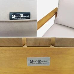 Alice's Garden Loungeset Mendoza - Acacia - 5 Plaatsen - Beige -Tuinmeubilair Verkoopwinkel 1200x1200 932