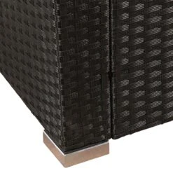 Polyrotan Loungeset Punta Cana L - Zwart -Tuinmeubilair Verkoopwinkel 1200x1200 975